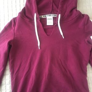 Pink Victoria’s Secret hoodie